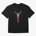 Ronaldinho FC Barcelona Oversized T-Shirt Celebrate Unforgettable Nights in Global Football Passion for FIFA World Cup 2026 Group Stage, Built around Mbappe and Neymar, Portugal, Supporter Pride, Iconic Celebrations, Legendary Names and Global