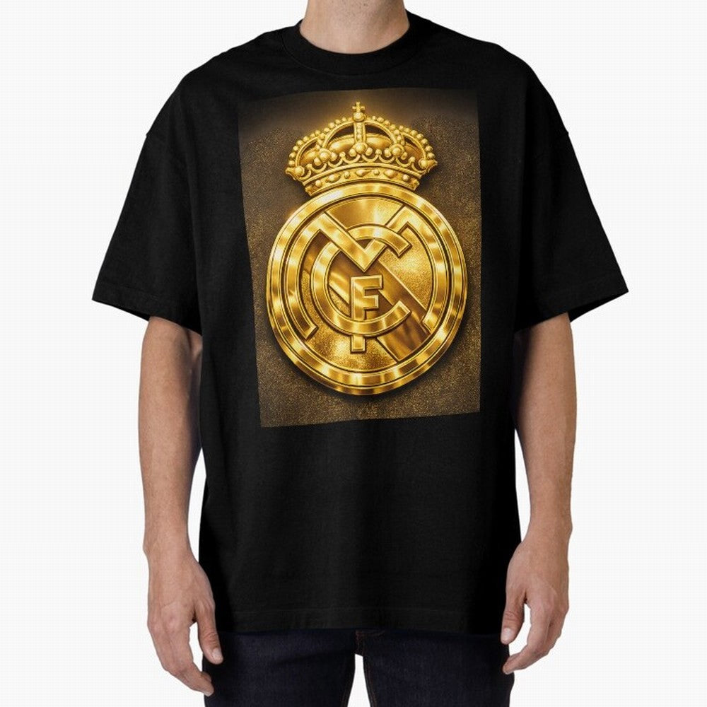 Madrid Oversized T-Shirt Honor Champions and Dreams in the FIFA World Cup 2026 USA Canada Mexico Journey through Cristiano Ronaldo Highlights, Netherlands Pride, Stadium Memories, Football Loyalty, International Chants and Championship Tradition;