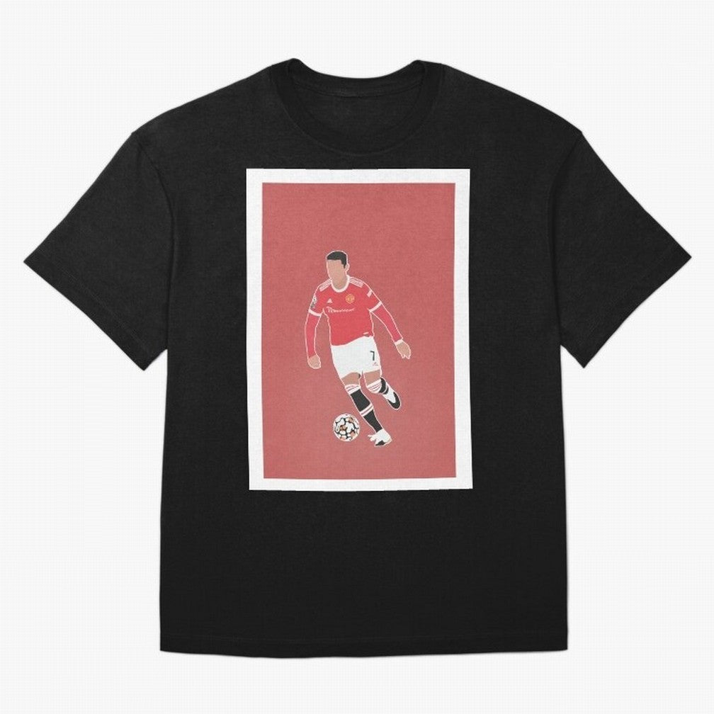 Cristiano Ronaldo 2 Oversized T-Shirt Bring Home Match Day Hype around FIFA World Cup 2026, CR7 and Messi, Germany, Match Day Excitement, Supporter Culture, Golden Goals and Global Football Passion; Made for Collectors Who Enjoy Iconic Players,