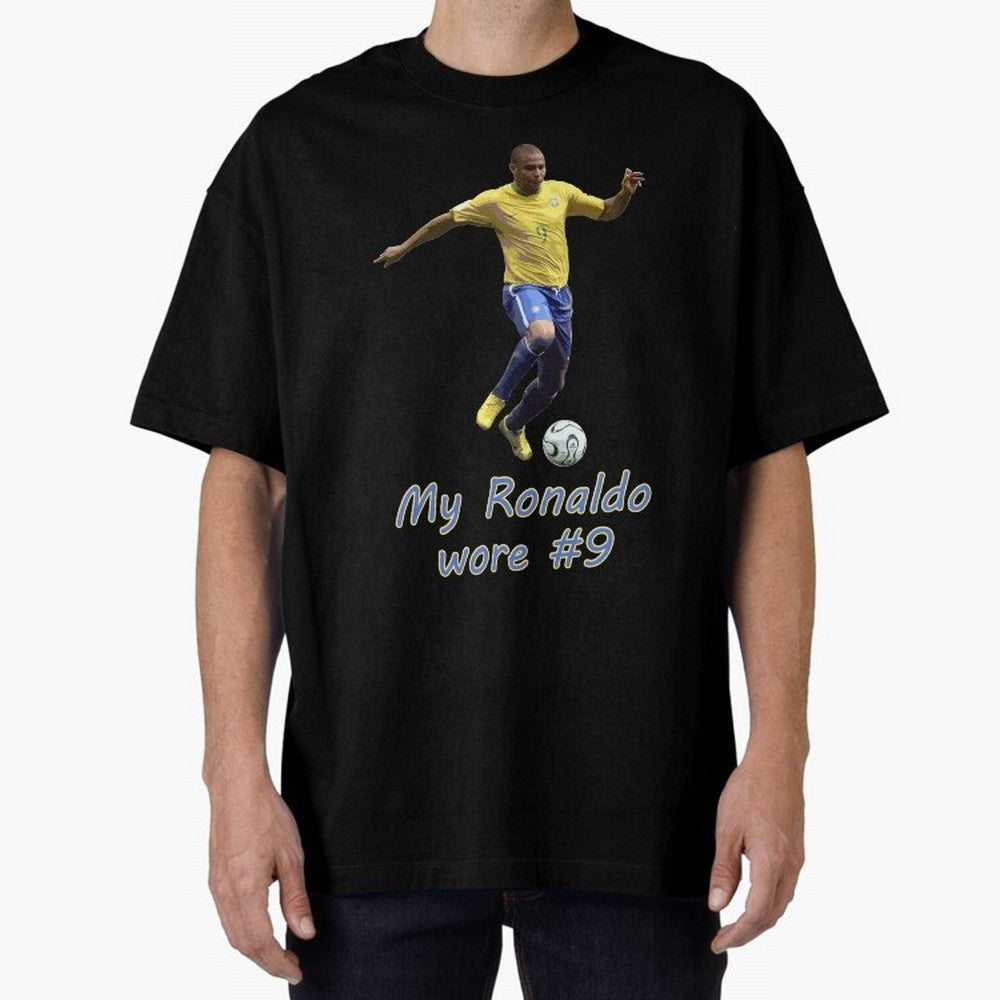 The True Ronaldo Oversized T-Shirt Feel FIFA World Cup 2026 USA Canada Mexico Inspired by Neymar, Netherlands Energy, Football Passion, Legendary Performances, Festival Vibes and Supporter Community; Great for Supporters Who Love Legendary Players,