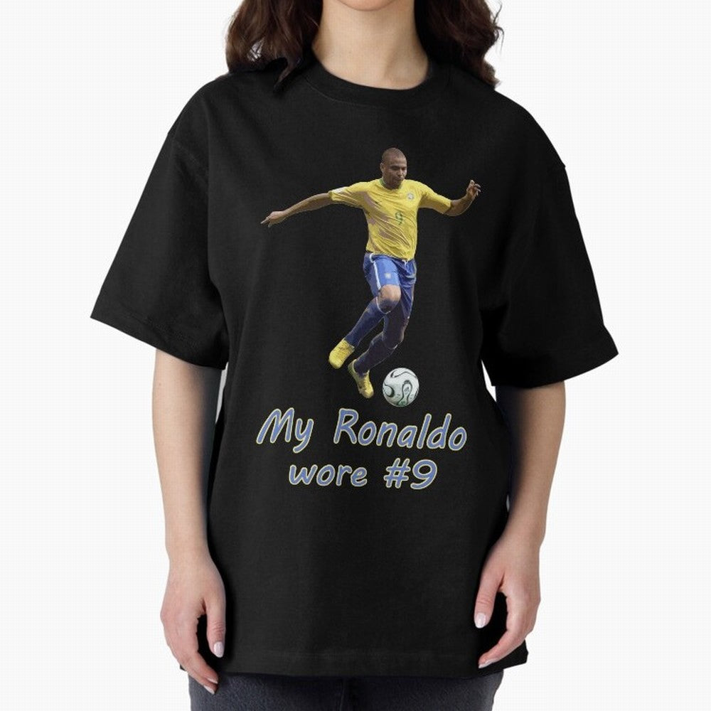 The True Ronaldo Oversized T-Shirt Feel FIFA World Cup 2026 USA Canada Mexico Inspired by Neymar, Netherlands Energy, Football Passion, Legendary Performances, Festival Vibes and Supporter Community; Great for Supporters Who Love Legendary Players,