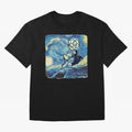 Ronaldo Ronaldo Van Gogh Style Oversized T-Shirt Show Your Tournament Heart for FIFA World Cup 2026 Group Stage Spirit, with England and Germany, Messi and Cristiano Ronaldo, Classic Soccer Heritage, Championship Pressure, Fan Loyalty and