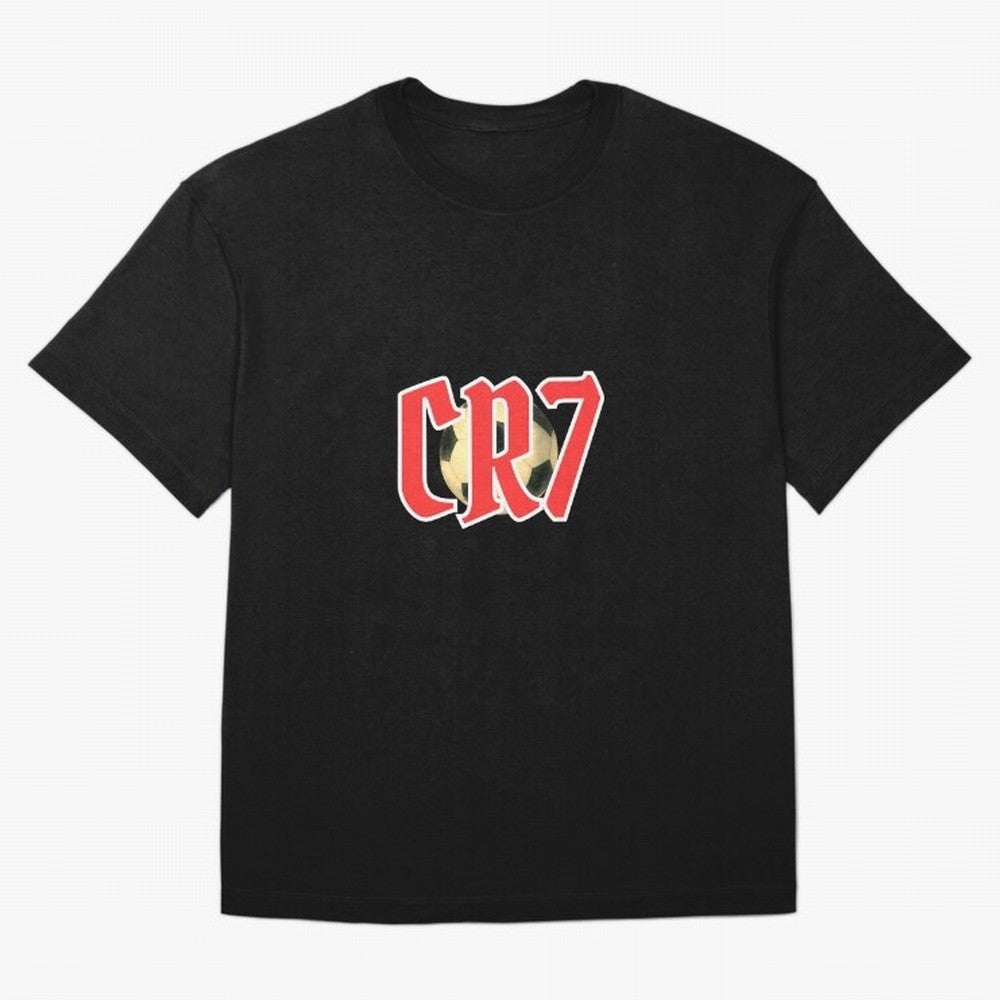 CR7 RED Oversized T-Shirt Carry the Dream of Match Day Hype around FIFA World Cup 2026, Messi and Cristiano Ronaldo, Argentina, France and Brazil, Sports Nostalgia, International Competition, Famous Players and Unforgettable Victories; Great for