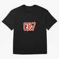 CR7 RED Oversized T-Shirt Carry the Dream of Match Day Hype around FIFA World Cup 2026, Messi and Cristiano Ronaldo, Argentina, France and Brazil, Sports Nostalgia, International Competition, Famous Players and Unforgettable Victories; Great for