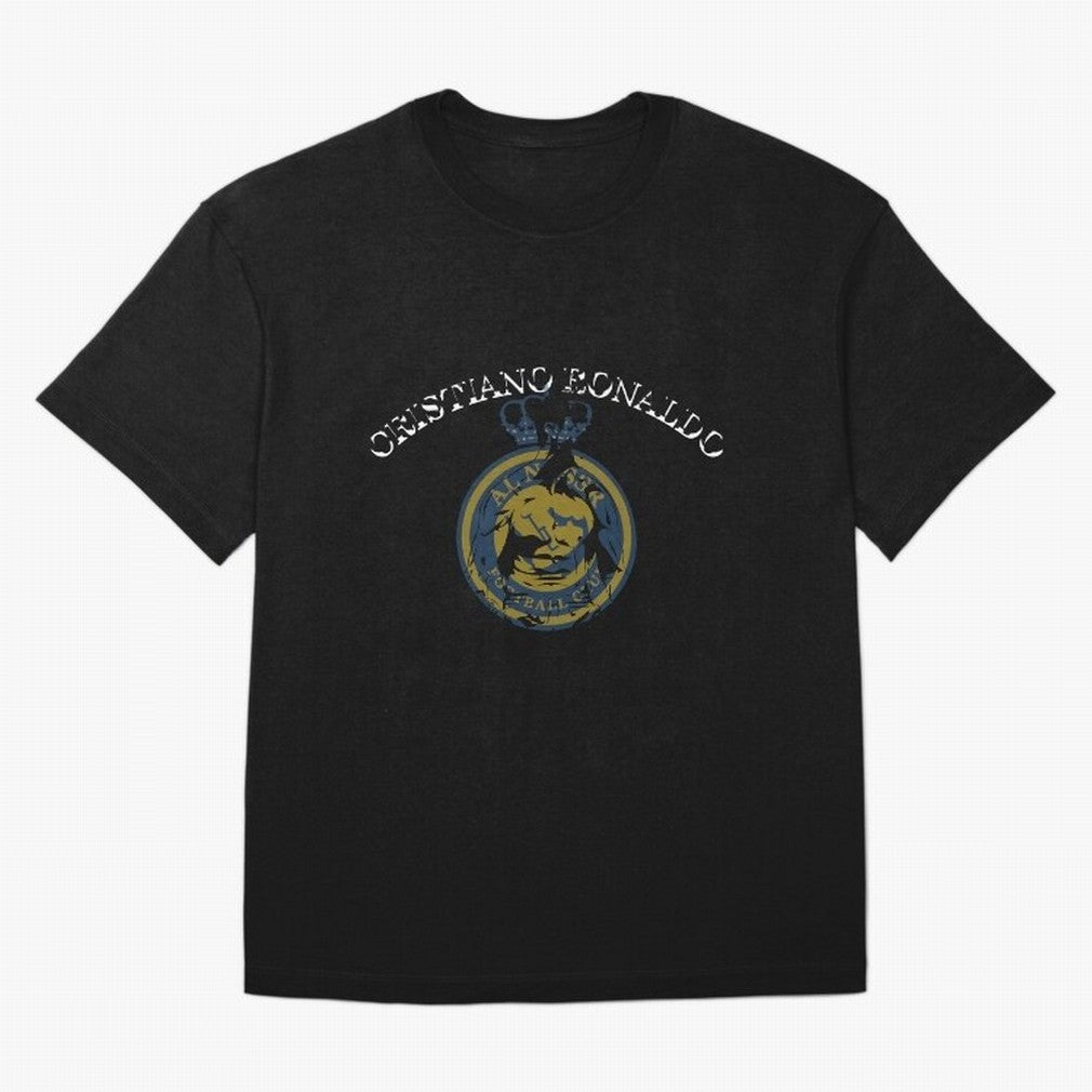 Ronaldo CR7 al nassr Oversized T-Shirt Celebrate Football Heritage in the FIFA World Cup 2026 Journey through Mbappe Highlights, Portugal Pride, Global Supporter Spirit, Legendary Goals, National Colors and Tournament Celebration; Ideal for