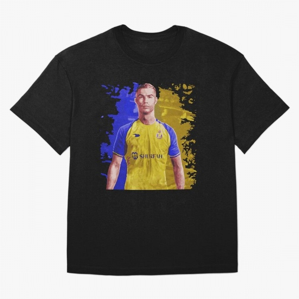 Ronaldo CR7 al nassr Oversized T-Shirt Build FIFA World Cup 2026 USA Canada Mexico for Fans of Neymar and Netherlands, Bringing Worldwide Fan Energy, Dramatic Goals, Stadium Lights and Championship Celebrations; Created for Match Day Parties,
