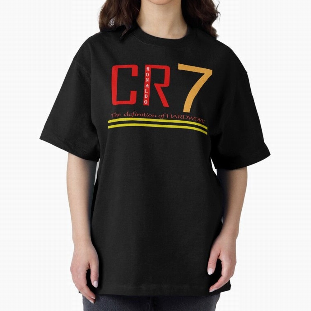 Christiano Ronaldo T-shirts Oversized T-Shirt Fuel the Hype around FIFA World Cup 2026 Spirit, Built around Spain, CR7 and Messi, Champion Mindset, Group Stage Buzz, Knockout Tension and Passionate Fan Culture; Perfect for Fans, Collectors, Family