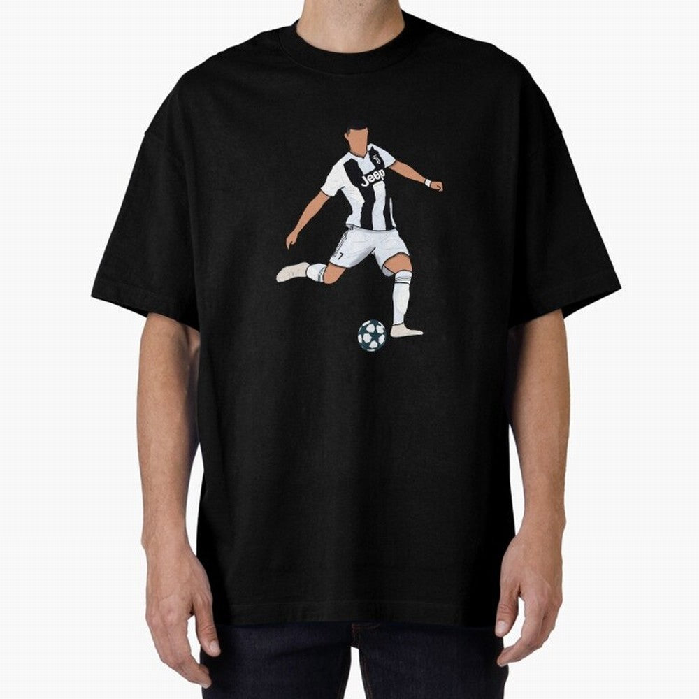 Ronaldo Oversized T-Shirt Celebrate Soccer Greatness during the FIFA World Cup 2026 Group Stage Journey through Mbappe and Neymar Highlights, Brazil, Portugal and Argentina Pride, Classic Soccer Heritage, Championship Pressure, Fan Loyalty and