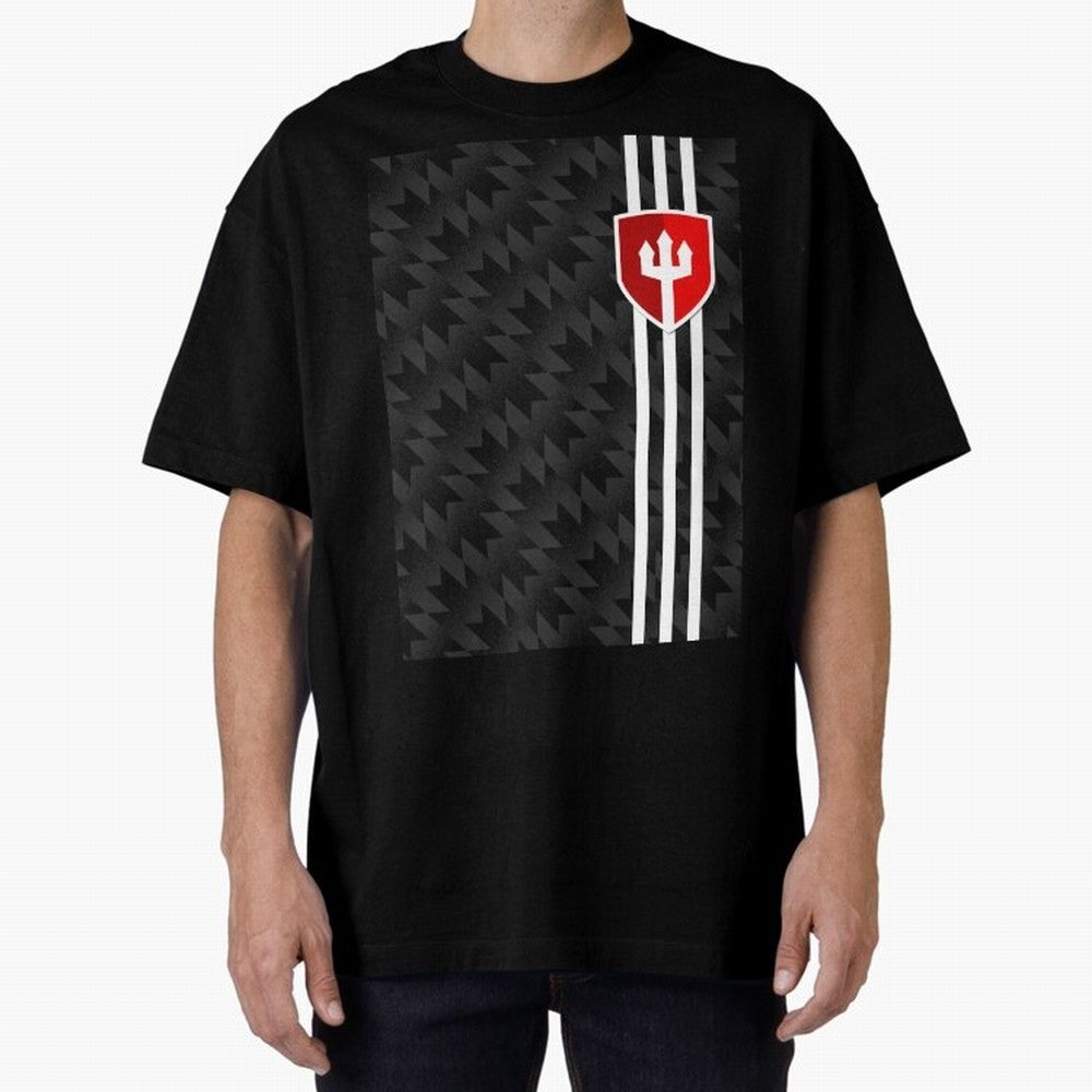 Manchester United 2017/18 3rd Kit Jersey Pattern Oversized T-Shirt Relive Legendary Nights from FIFA World Cup 2026 Group Stage Made for Messi, Neymar and Mbappe, Argentina and Brazil Energy, Worldwide Fan Energy, Dramatic Goals, Stadium Lights and