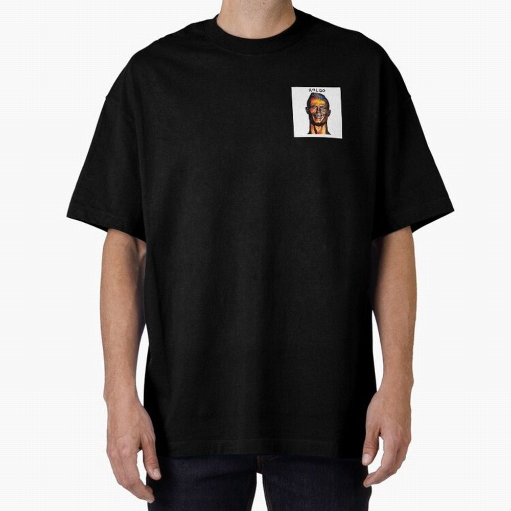 rnldo Oversized T-Shirt Experience Global Football Passion for FIFA World Cup 2026, Capturing Messi, Neymar and Mbappe, England, Soccer Culture, Superstar Moments, National Team Dreams and Competitive Fire; Great for Watch Parties, Sports Bars,