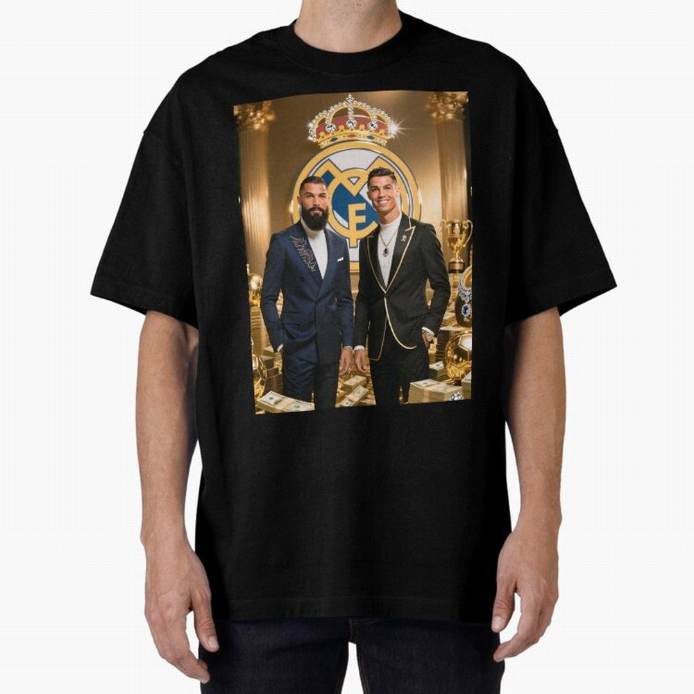 Viking Stars Oversized T-Shirt Capture Match Day Hype around FIFA World Cup 2026 USA Canada Mexico, Cristiano Ronaldo, Brazil, Portugal and Argentina, Worldwide Fan Energy, Dramatic Goals, Stadium Lights and Championship Celebrations; Made for Die