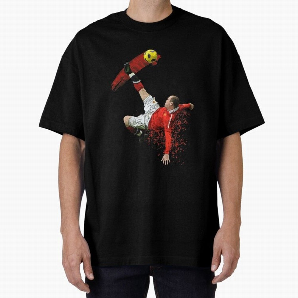 Wayne Rooney Oversized T-Shirt Keep the Legacy of the FIFA World Cup 2026 USA Canada Mexico Journey through Mbappe Highlights, Argentina and Brazil Pride, Champion Mindset, Group Stage Buzz, Knockout Tension and Passionate Fan Culture; Ideal for