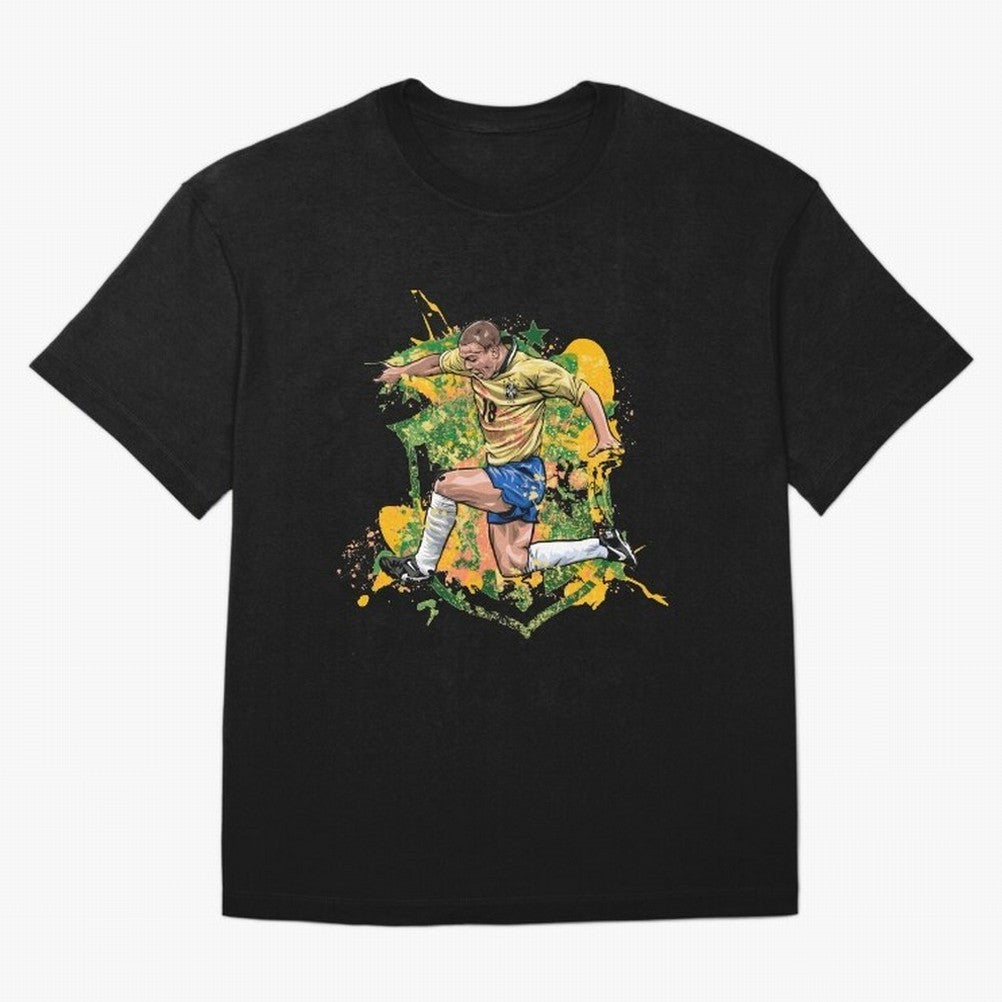 Ronaldo Nazario de Lima - Fenomeno do Brasil Oversized T-Shirt Live for the Drama of Match Day Hype around FIFA World Cup 2026, Messi, Neymar and Mbappe, Brazil, Worldwide Fan Energy, Dramatic Goals, Stadium Lights and Championship Celebrations;