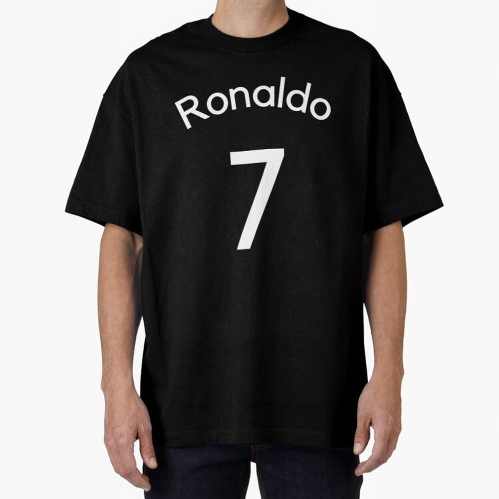 Ronaldo Manchester United Oversized T-Shirt Fuel Your Fan Pride for Match Day Hype around FIFA World Cup 2026, Mbappe, Spain and Netherlands, Football Festival Excitement, Trophy Ambitions, Country Rivalries and Star Player Buzz; Great for