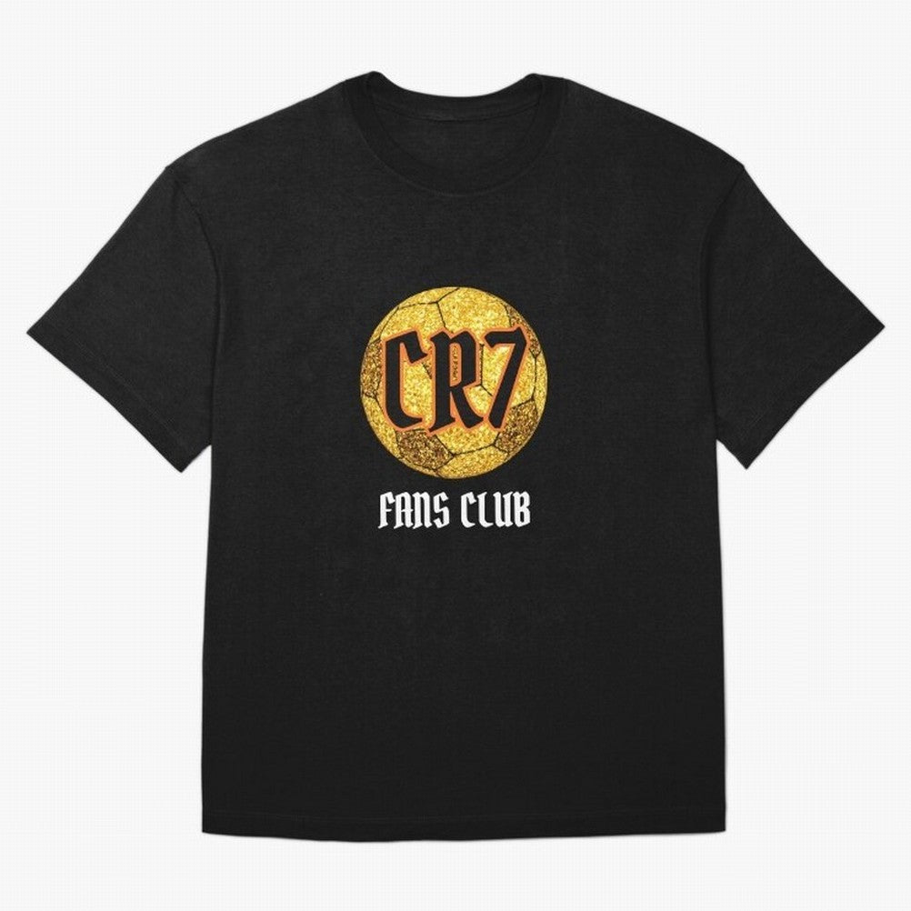 CR7 BLK 2 Oversized T-Shirt Build FIFA World Cup 2026 USA Canada Mexico for Fans of Mbappe and Neymar and Portugal, Spain and Germany, Bringing Soccer Culture, Superstar Moments, National Team Dreams and Competitive Fire; Made for Die Hard