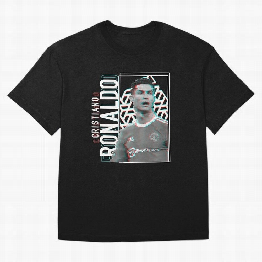 Cristiano Ronaldo sport Oversized T-Shirt Celebrate FIFA World Cup 2026 USA Canada Mexico for Fans of Mbappe and Neymar and France and Portugal, Bringing Football Passion, Legendary Performances, Festival Vibes and Supporter Community; Built for