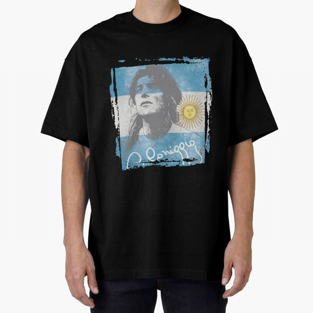 Claudio Caniggia Oversized T-Shirt Celebrate Fan Favorites in the FIFA World Cup 2026 Group Stage Journey through Cristiano Ronaldo, Haaland and CR7 Highlights, Netherlands Pride, Worldwide Fan Energy, Dramatic Goals, Stadium Lights and