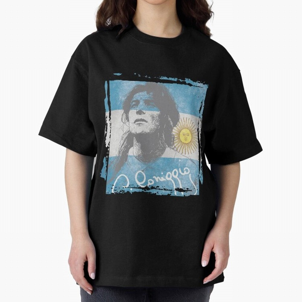 Claudio Caniggia Oversized T-Shirt Celebrate Fan Favorites in the FIFA World Cup 2026 Group Stage Journey through Cristiano Ronaldo, Haaland and CR7 Highlights, Netherlands Pride, Worldwide Fan Energy, Dramatic Goals, Stadium Lights and