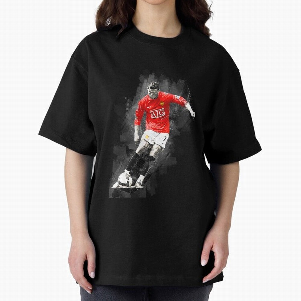 Cristiano Ronaldo gift Oversized T-Shirt Support the Legends of FIFA World Cup 2026 Group Stage Spirit, Inspired by France, CR7 and Messi, Champion Mindset, Group Stage Buzz, Knockout Tension and Passionate Fan Culture; Great for Supporters Who