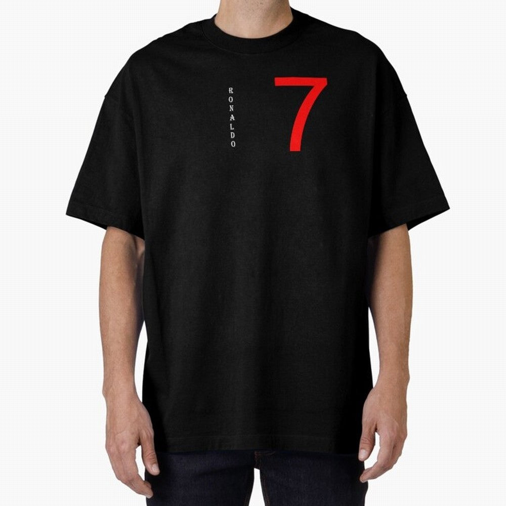 Christiano Ronaldo T-shirts Oversized T-Shirt Celebrate the Stars of FIFA World Cup 2026 Group Stage Spirit, Filled with Brazil, Portugal and Argentina, Messi, Neymar and Mbappe, Tournament Hype, Historic Matchups, Family Viewing Parties and Global