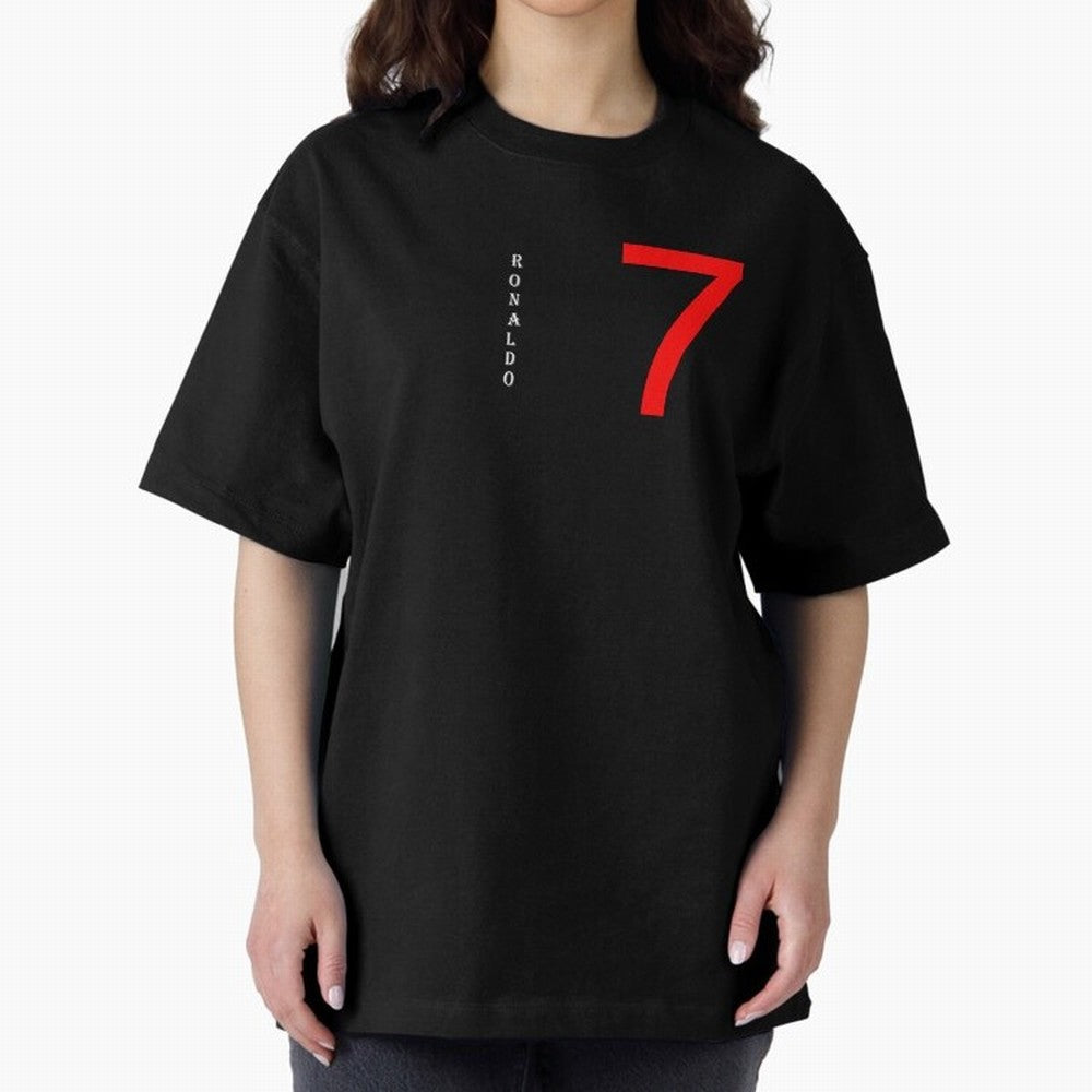 Christiano Ronaldo T-shirts Oversized T-Shirt Celebrate the Stars of FIFA World Cup 2026 Group Stage Spirit, Filled with Brazil, Portugal and Argentina, Messi, Neymar and Mbappe, Tournament Hype, Historic Matchups, Family Viewing Parties and Global