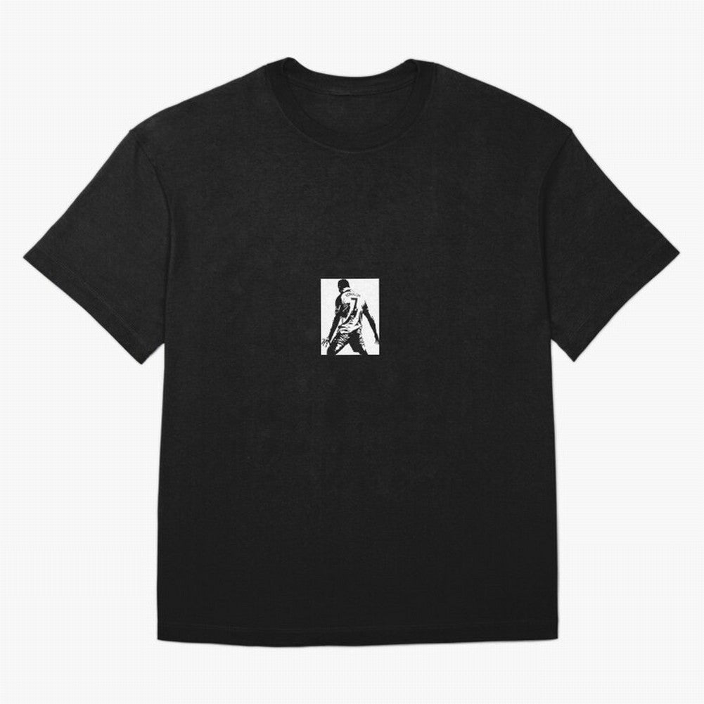 Ronaldo sticker Oversized T-Shirt Join the Global Buzz around Match Day Hype around FIFA World Cup 2026, CR7 and Messi, England, France and Netherlands, Championship Spirit, Famous Goals, Roaring Crowds and International Football Unity; Perfect for