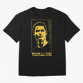 Ronaldo Golden Style Portrait art illustration Oversized T-Shirt Celebrate the Road through the FIFA World Cup 2026 Journey through Haaland Highlights, Netherlands Pride, Global Supporter Spirit, Legendary Goals, National Colors and Tournament