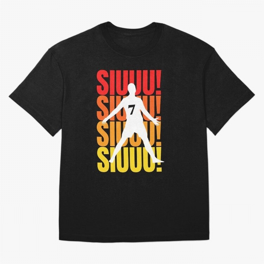 Christiano Ronaldo Siuuu Oversized T-Shirt Carry the Colors and Pride of the FIFA World Cup 2026 Journey through Cristiano Ronaldo, Haaland and CR7 Highlights, Brazil Pride, Soccer Culture, Superstar Moments, National Team Dreams and Competitive