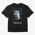 Ronaldo holographic Style Portrait art illustration Oversized T-Shirt Capture Stadium Memories from FIFA World Cup 2026 Group Stage Celebrating Messi, Neymar and Mbappe, England, France and Netherlands Energy, Champion Mindset, Group Stage Buzz,
