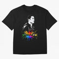 Christiano Ronaldo Focused Oversized T-Shirt Mark Match Day Hype around FIFA World Cup 2026, Messi, England, France and Netherlands, Football Festival Excitement, Trophy Ambitions, Country Rivalries and Star Player Buzz; Perfect for Fans,