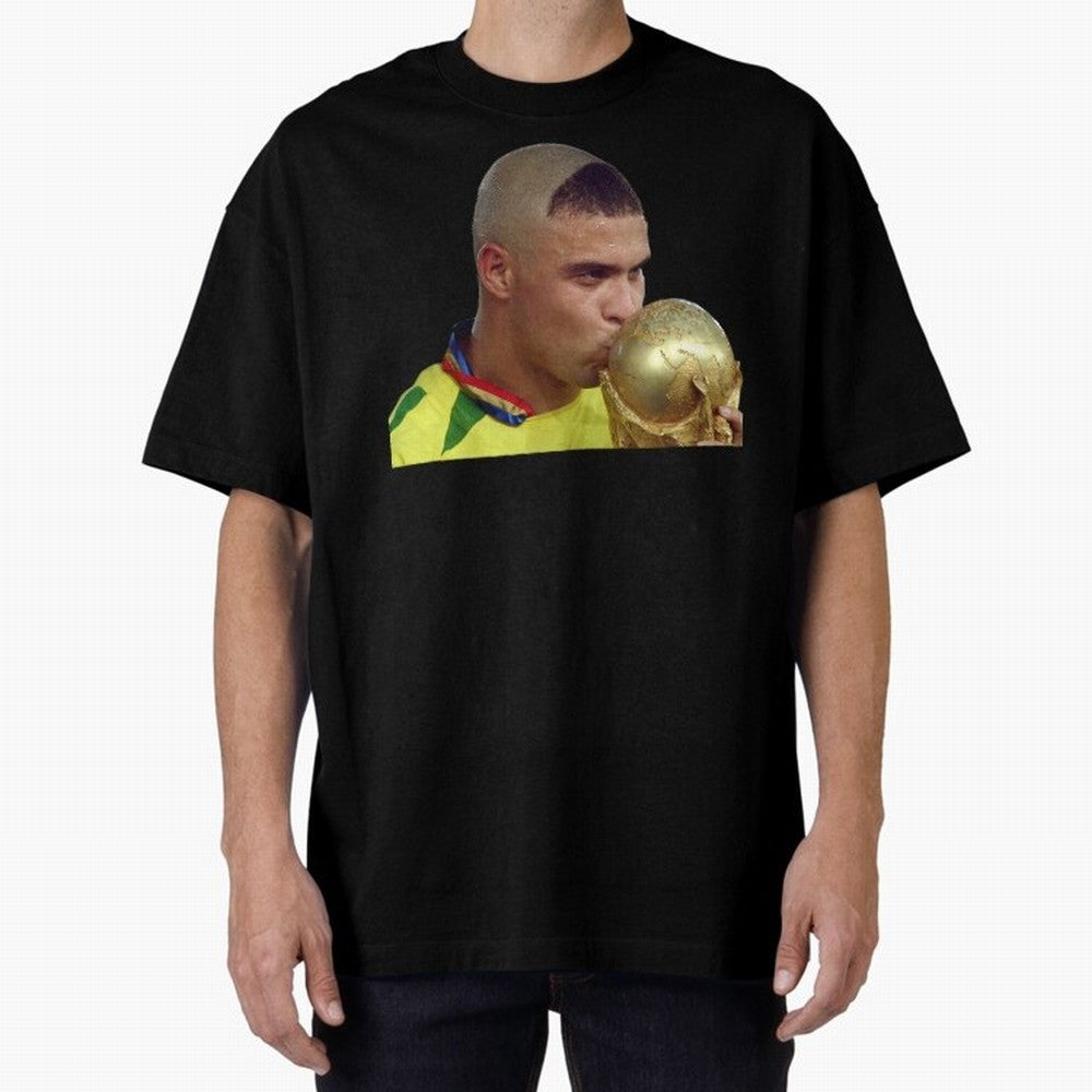 El Fenomeno Oversized T-Shirt Carry the Dream of FIFA World Cup 2026 Group Stage Spirit, Inspired by France and Portugal, Cristiano Ronaldo, Game Day Rituals, Football Legends, Country Pride and the Road to the Final; Ideal for Football Dads,