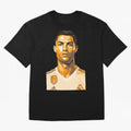 Ronaldo Oversized T-Shirt Feel the Heartbeat of Global Football Passion for FIFA World Cup 2026, Driven by CR7 and Messi, Netherlands, Global Supporter Spirit, Legendary Goals, National Colors and Tournament Celebration; Created for Match Day