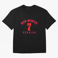 Cristiano Ronaldo Manchester United Oversized T-Shirt Carry National Pride through Match Day Hype around FIFA World Cup 2026 Group Stage, Messi, Neymar and Mbappe, France and Portugal, Stadium Memories, Football Loyalty, International Chants and