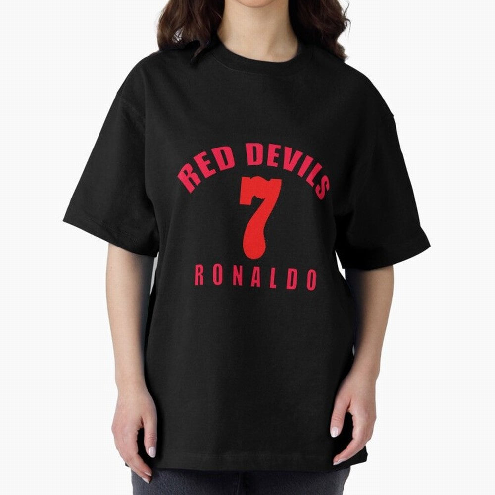 Cristiano Ronaldo Manchester United Oversized T-Shirt Carry National Pride through Match Day Hype around FIFA World Cup 2026 Group Stage, Messi, Neymar and Mbappe, France and Portugal, Stadium Memories, Football Loyalty, International Chants and