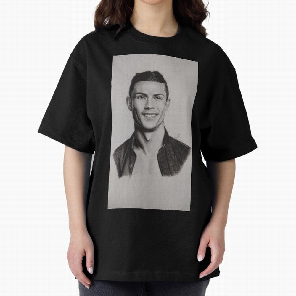 CR7 Oversized T-Shirt Celebrate Global Passion for FIFA World Cup 2026 Group Stage for Fans of CR7 and Spain, Bringing Tournament Hype, Historic Matchups, Family Viewing Parties and Global Sports Pride; Perfect for Supporters Who Want Bold Football