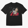 Ronaldo Oversized T-Shirt Join Supporters Worldwide for FIFA World Cup 2026 USA Canada Mexico Spirit, with Spain, Neymar, Football History, Final Match Energy, Crowd Noise and Once in a Lifetime Moments; Perfect for Supporters Who Want Bold