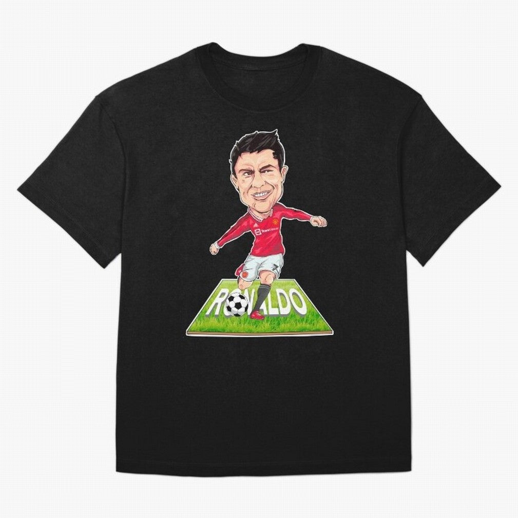 Cristiano Ronaldo Oversized T-Shirt Carry the Colors and Pride of the FIFA World Cup 2026 Journey through Mbappe Highlights, Argentina and Brazil Pride, Classic Soccer Heritage, Championship Pressure, Fan Loyalty and International Pride; Ideal for