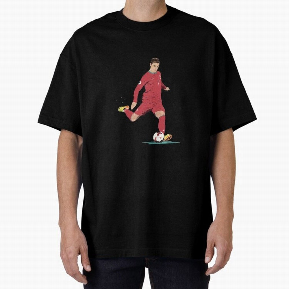 Cristiano ronaldo portugal 2022 Oversized T-Shirt Show Your Love for the FIFA World Cup 2026 USA Canada Mexico Journey through Messi and Cristiano Ronaldo Highlights, England, France and Netherlands Pride, Tournament Hype, Historic Matchups, Family