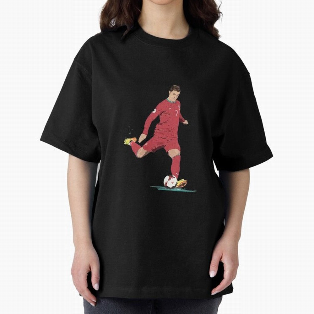 Cristiano ronaldo portugal 2022 Oversized T-Shirt Show Your Love for the FIFA World Cup 2026 USA Canada Mexico Journey through Messi and Cristiano Ronaldo Highlights, England, France and Netherlands Pride, Tournament Hype, Historic Matchups, Family