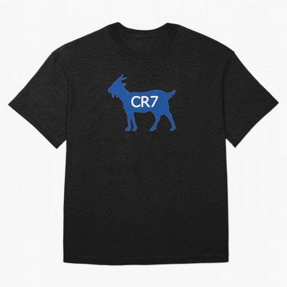 CR7 GOAT Blue Oversized T-Shirt Bring Supporter Culture to Global Football Passion for FIFA World Cup 2026, Celebrating Messi, Neymar and Mbappe, Portugal, Spain and Germany, Football Passion, Legendary Performances, Festival Vibes and Supporter
