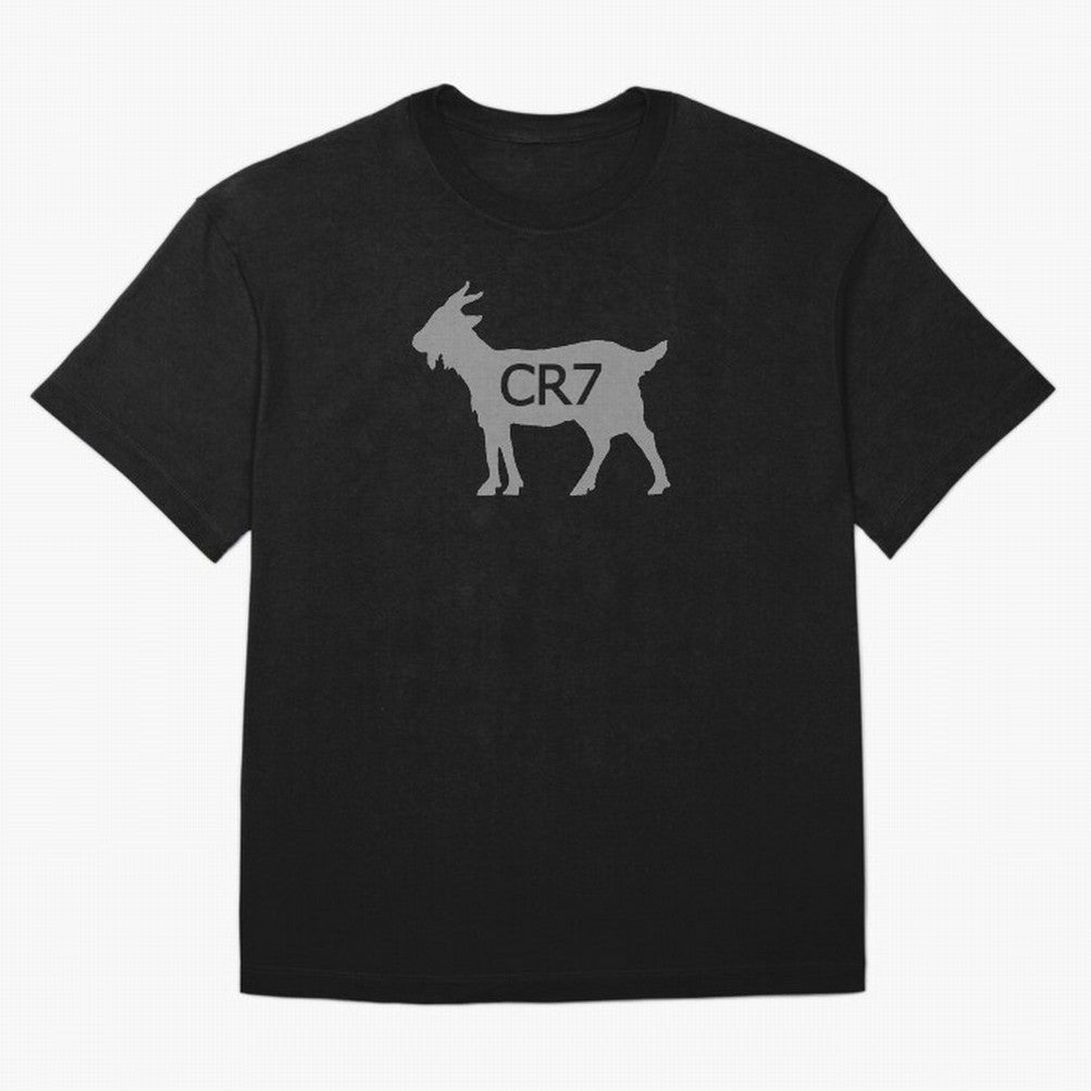 CR7 GOAT Grey 2 Oversized T-Shirt Celebrate Rivalries and Pride in FIFA World Cup 2026 USA Canada Mexico for Fans of Messi and Cristiano Ronaldo and Argentina, Bringing Football History, Final Match Energy, Crowd Noise and Once in a Lifetime