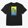 Ronaldo Luis Nazario de Lima Illustration Oversized T-Shirt Show Match Day Excitement for FIFA World Cup 2026 USA Canada Mexico for Fans of Neymar, Haaland and Cristiano Ronaldo and France, Bringing Match Day Excitement, Supporter Culture, Golden