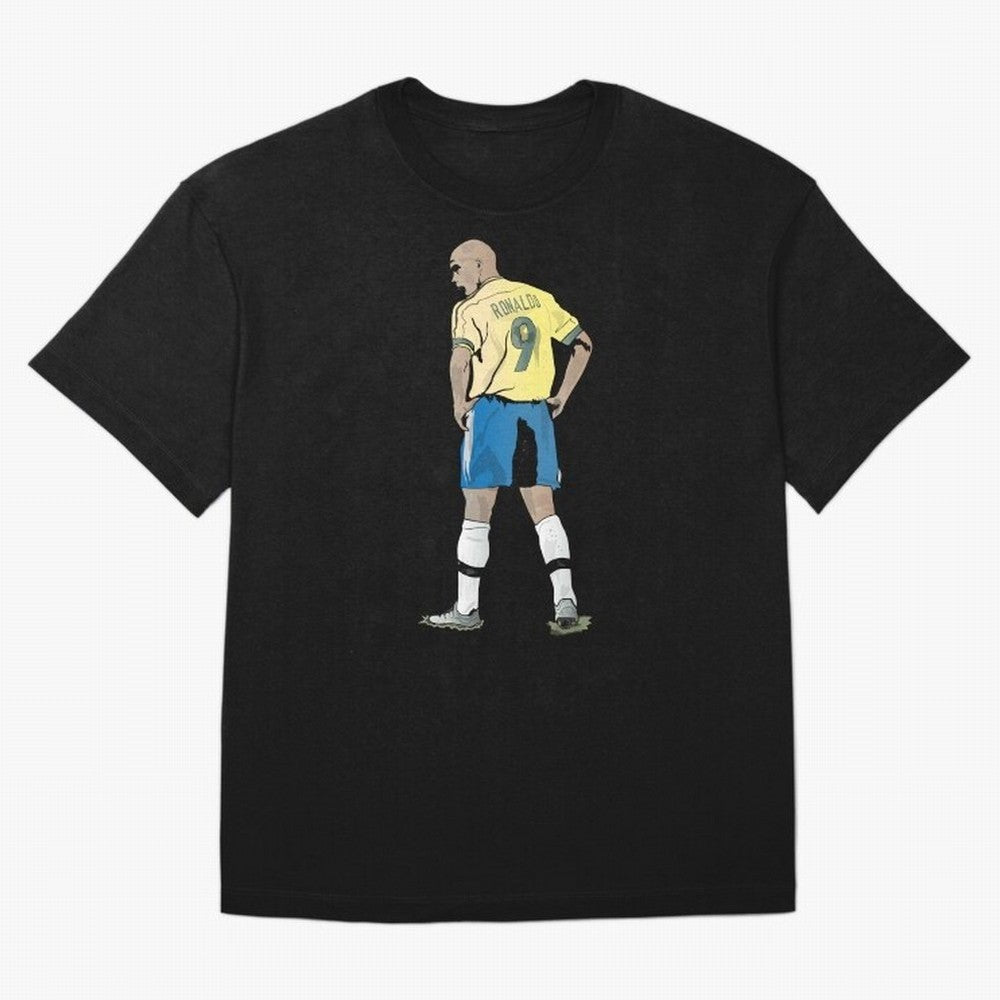 RONALDO NAZARIO 9 Oversized T-Shirt Celebrate Fan Favorites in FIFA World Cup 2026 USA Canada Mexico Filled with Messi, France and Portugal Energy, Tournament Hype, Historic Matchups, Family Viewing Parties and Global Sports Pride; Great for