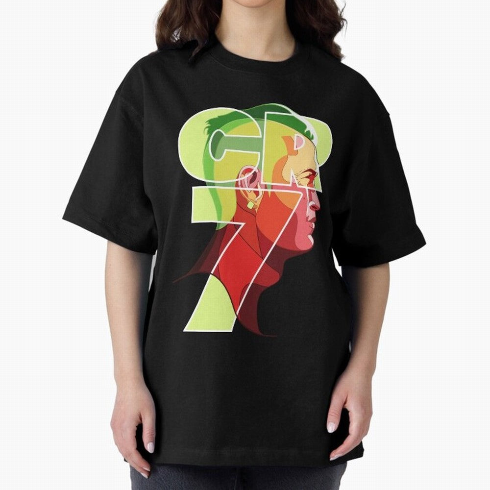 CR7 Football Legend ¨C Cristiano Ronaldo Inspired Design for True Fans Oversized T-Shirt Live for the Drama of FIFA World Cup 2026 USA Canada Mexico Spirit, Inspired by Argentina, France and Brazil, CR7 and Messi, Retro Football Energy, Iconic
