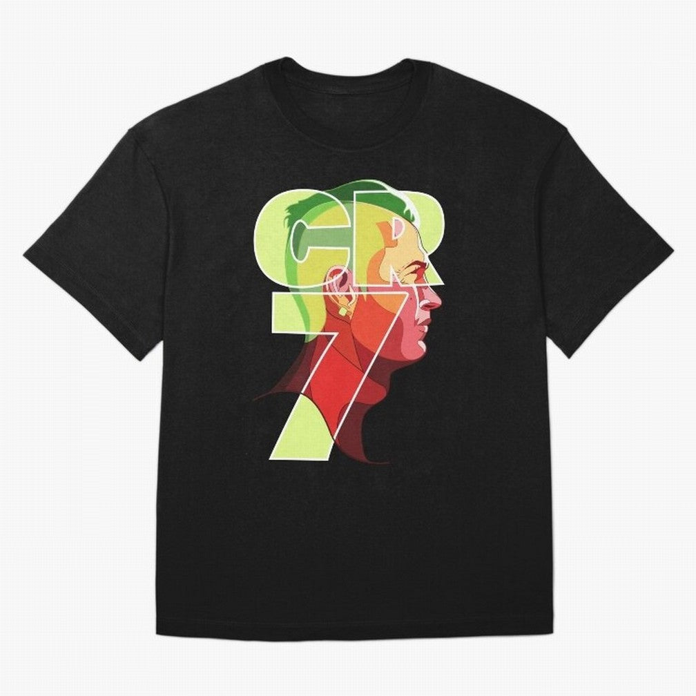 CR7 Football Legend ¨C Cristiano Ronaldo Inspired Design for True Fans Oversized T-Shirt Live for the Drama of FIFA World Cup 2026 USA Canada Mexico Spirit, Inspired by Argentina, France and Brazil, CR7 and Messi, Retro Football Energy, Iconic