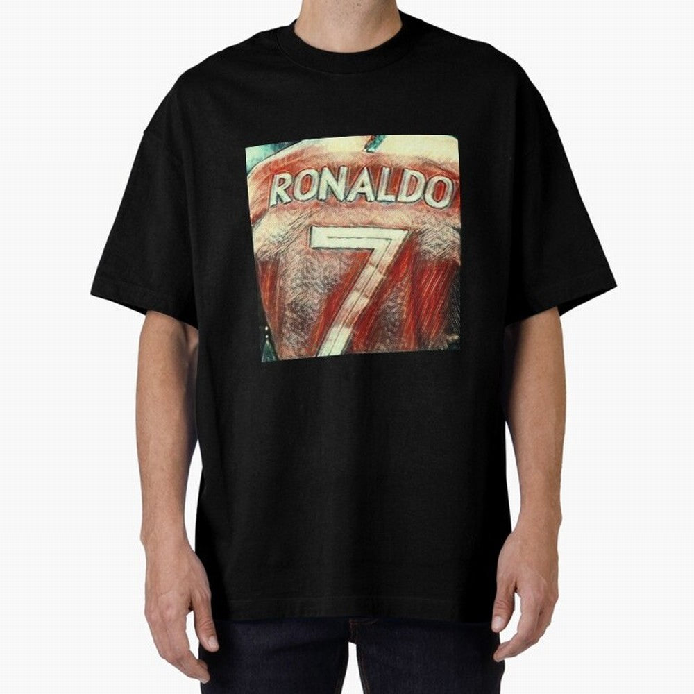 CR7 Oversized T-Shirt Enjoy the Biggest Football Party of the FIFA World Cup 2026 Journey through Neymar Highlights, Argentina Pride, Match Day Excitement, Supporter Culture, Golden Goals and Global Football Passion; Ideal for Football Dads,