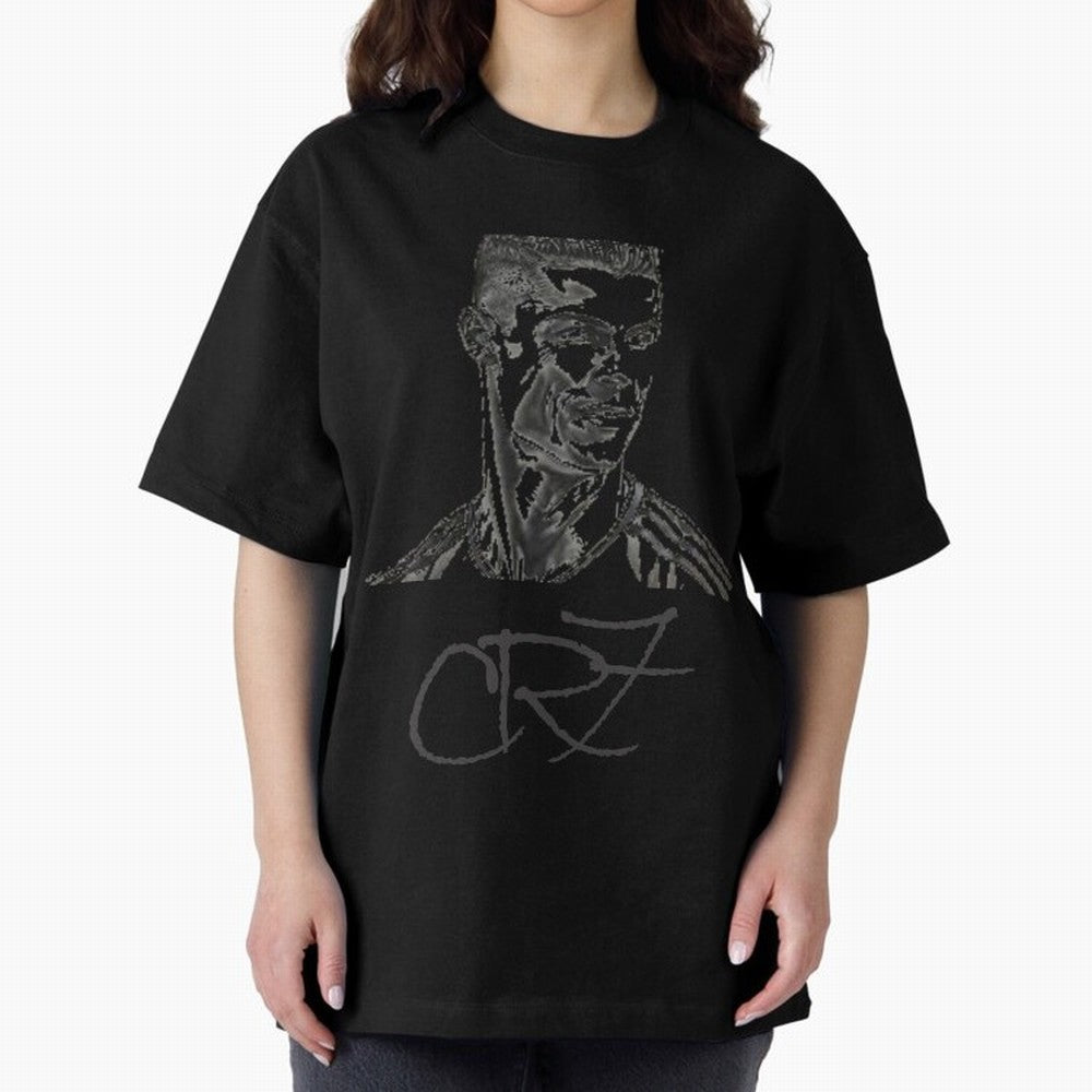 Great CR7 Oversized T-Shirt Make Every Kick Count in FIFA World Cup 2026 Spirit, Celebrating Spain and Netherlands, Cristiano Ronaldo, Classic Soccer Heritage, Championship Pressure, Fan Loyalty and International Pride; Built for Supporters Chasing