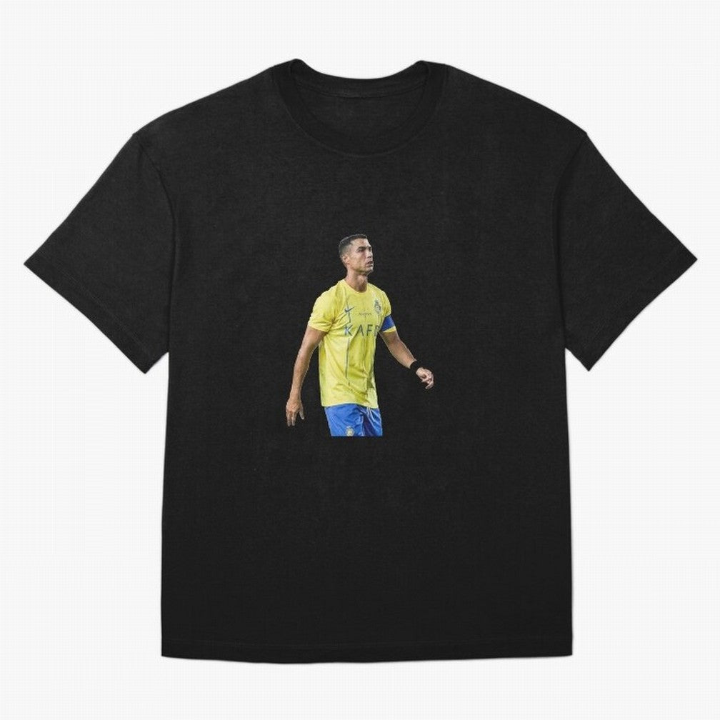 Ronaldo Al Nassar Oversized T-Shirt Follow Every Goal of Match Day Hype around FIFA World Cup 2026 USA Canada Mexico, CR7, Spain and Netherlands, Goal Celebration Energy, Supporter Heritage, Football Icons and Worldwide Tournament Joy; Perfect for