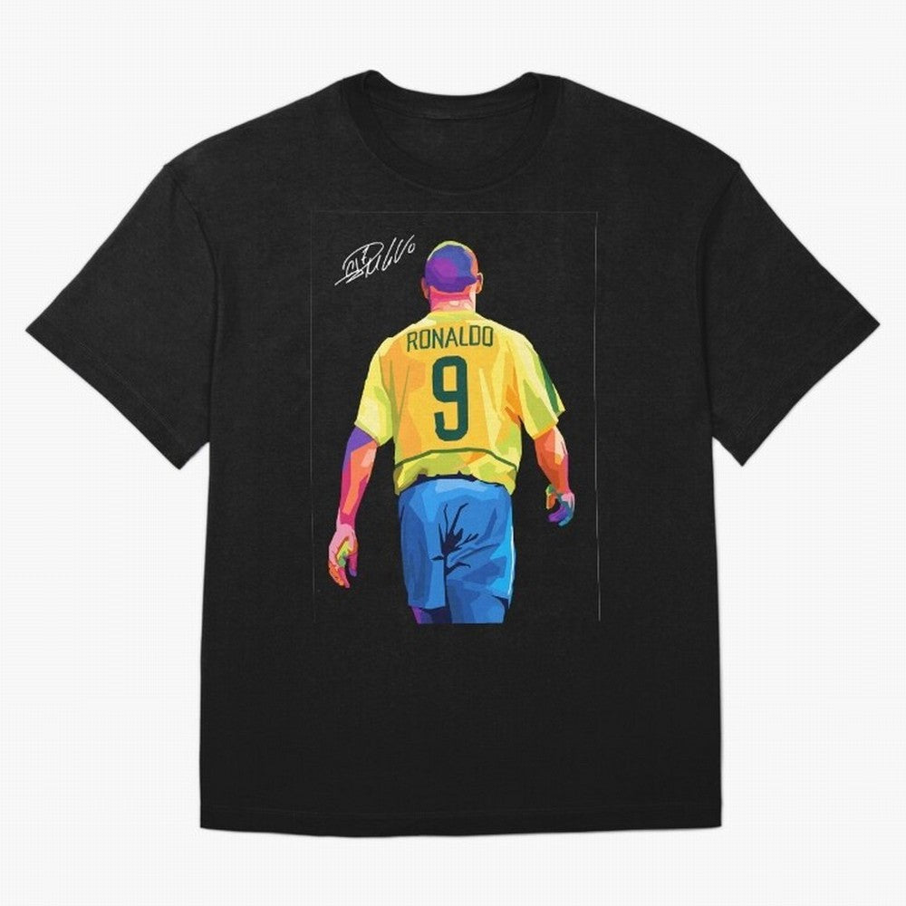 Ronaldo Nazario Oversized T-Shirt Bring International Match Energy to FIFA World Cup 2026 Group Stage for Fans of Neymar and Netherlands, Bringing Championship Spirit, Famous Goals, Roaring Crowds and International Football Unity; Great for Watch