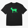 CR7 GOAT Saudi Arabia Green Oversized T-Shirt Make Your Look Match Global Football Passion for FIFA World Cup 2026 USA Canada Mexico, Inspired by Haaland and Mbappe, England and Germany, Global Supporter Spirit, Legendary Goals, National Colors and